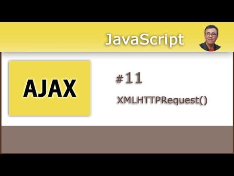 Javascript pour les débutants #11 -AJAX - Envoyer des requêtes asynchrones au serveur Web