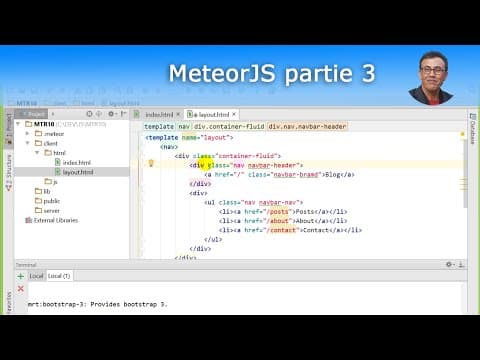 MeteorJS part3 - iron router