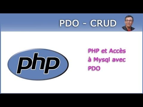 PHP pour les débutants - #8  CRUD avec PDO et bootstrap