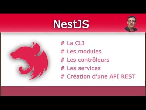 NestJS : introduction, installation, les modules, les contrôleurs, les services. Exemple d'app.
