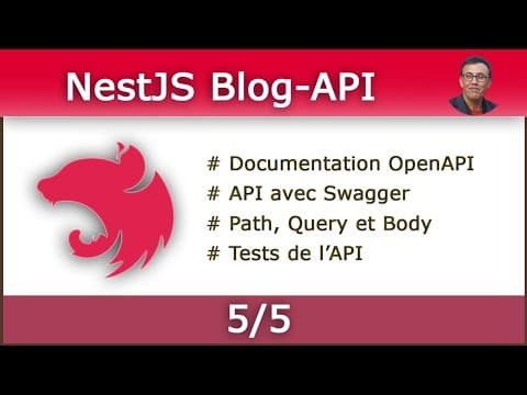 NestJS 5#5 - Création d'une API Rest - Blog