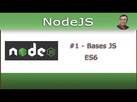 NodeJS - prérequis ES6 #01