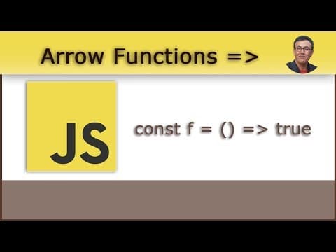 ES6 - Arrow Functions