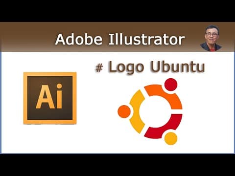 Adobe Illustrator # Logo Ubuntu