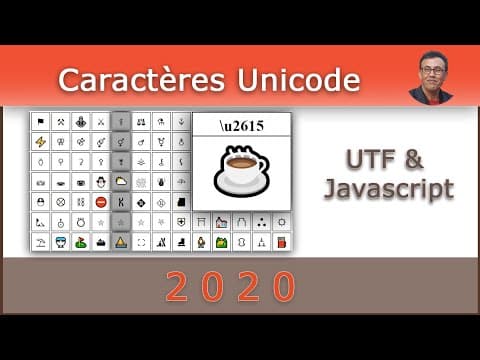 ☕ Caractères unicode et Javascript ⛲⛲⛲
