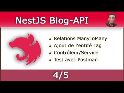 NestJS 4#5 - Création d'une API Rest - Blog