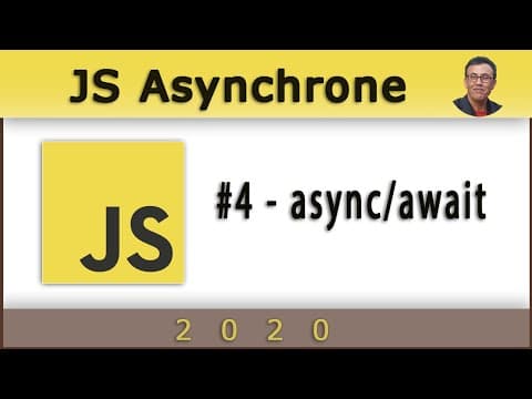4#  Javascript asynchrone, async/await