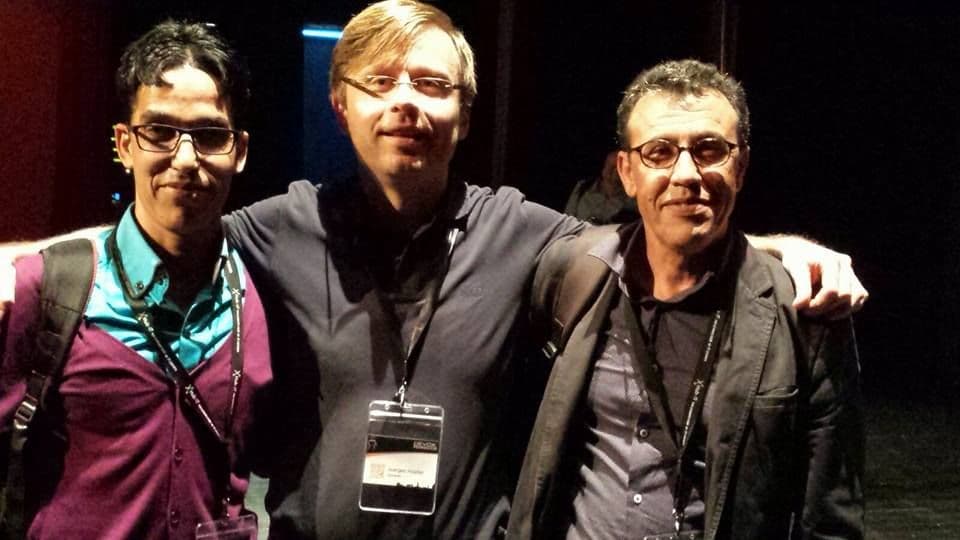 Mon collègue Youssfi et Juergen Hoeller Co-fondateur de Spring Framework